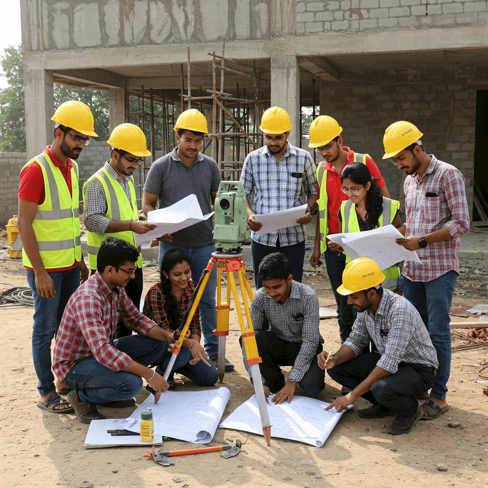 Civil engineering construction
